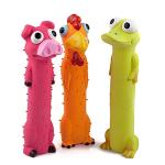 Chiwava 3-Pack Squeaky Latex Dog Toys