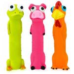Chiwava 3-Pack Squeaky Latex Dog Toys