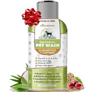 Oatmeal Dog Shampoo & Conditioner for Sensitive Skin