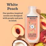 Mrs. Meyer's 3-in-1 Dog Shampoo, White Peach