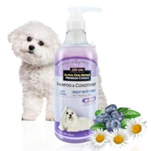 Bright White Natural Dog Shampoo and Conditioner