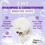 Bright White Natural Dog Shampoo and Conditioner
