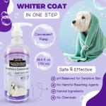 Bright White Natural Dog Shampoo and Conditioner