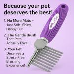 Poodle Dematting Comb for Dogs and Cats