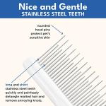 Detangling Comb for Long and Curly Fur