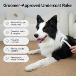 Undercoat Rake for Dogs and Cats - Grooming Tool