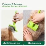 Pecute Slicker Brush and Comb for Dogs