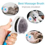 Self-Cleaning Grooming Brush for Dogs and Cats
