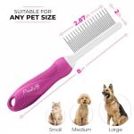 Poodle Detangling Comb for Dogs and Cats
