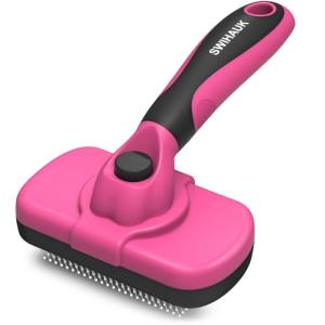 Self-Cleaning Slicker Brush for Dogs and Cats