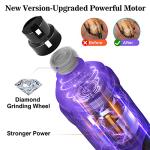 Bousnic Quiet Dog Nail Grinder with LED Light