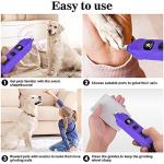 Bousnic Quiet Dog Nail Grinder with LED Light