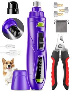 CADOLS 2-in-1 Dog Nail Grinder and Clipper
