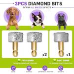 CADOLS 2-in-1 Dog Nail Grinder and Clipper