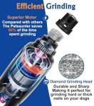 Petsaunter Quiet 2-Speed Dog Nail Grinder with LED