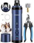 Rechargeable Quiet Dog Nail Grinder and Clipper Kit