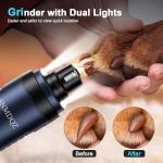 Rechargeable Quiet Dog Nail Grinder and Clipper Kit