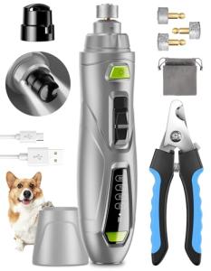 CADOLS 2-in-1 Dog Nail Grinder and Clipper