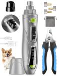 CADOLS 2-in-1 Dog Nail Grinder and Clipper