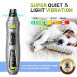 CADOLS 2-in-1 Dog Nail Grinder and Clipper