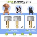 CADOLS 2-in-1 Dog Nail Grinder and Clipper