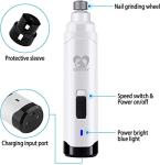 Casfuy 2-Speed Electric Dog Nail Grinder