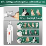 2-in-1 Nail Clippers for Dogs and Cats