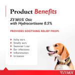 ZYMOX Ear Solution with Hydrocortisone for Pets