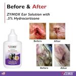 ZYMOX Ear Solution with Hydrocortisone for Pets