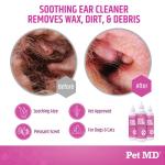Pet MD Dog Ear Cleaner - 8 oz