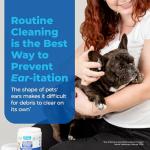 Vetnique Ear Wipes for Dogs & Cats - 100ct