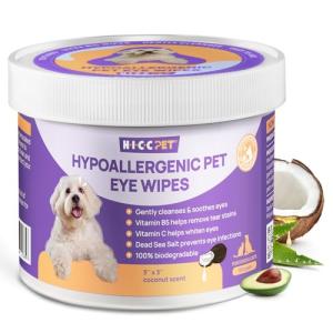 Vet-Recommended Eye Wipes for Dogs and Cats