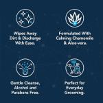 NOVEHA Odor Eliminating Dog Grooming Wipes 120PCs