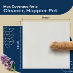 Plant-Based Lavender Dog Wipes - 400 Pack