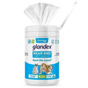 Glandex Cleansing Dog Wipes with Aloe & Vitamin E