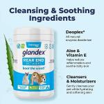 Glandex Cleansing Dog Wipes with Aloe & Vitamin E
