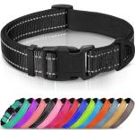 Joytale Adjustable Reflective Dog Collar for Large Dogs