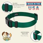 Everyday Nylon Dog Collar in 15 Colors