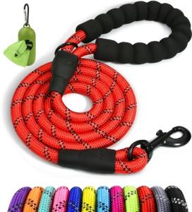 Taglory 6 FT Reflective Dog Leash with Padded Handle