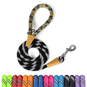 Lynxking 6 FT Rope Dog Leash with Padded Handle
