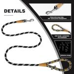 Lynxking 6 FT Rope Dog Leash with Padded Handle