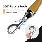 Lynxking 6 FT Rope Dog Leash with Padded Handle