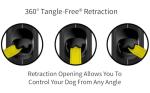 TUG 360° Reflective Tangle-Free Dog Leash 16 ft
