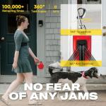 Fida 16ft Retractable Dog Leash for Small Dogs