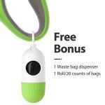 Fida 16 ft Retractable Dog Leash with Poop Bags