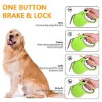 Fida 16 ft Retractable Dog Leash with Poop Bags