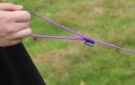 6 FT Purple Dog Leash with Easy Collar Hook
