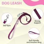 Pink No Pull Dog Harness, Leash & Collar Set