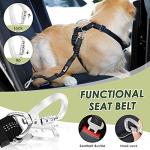 Adjustable Dog Car Harness with Safety Tether