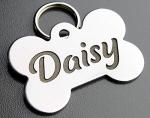 Custom Engraved Stainless Steel Pet ID Tags